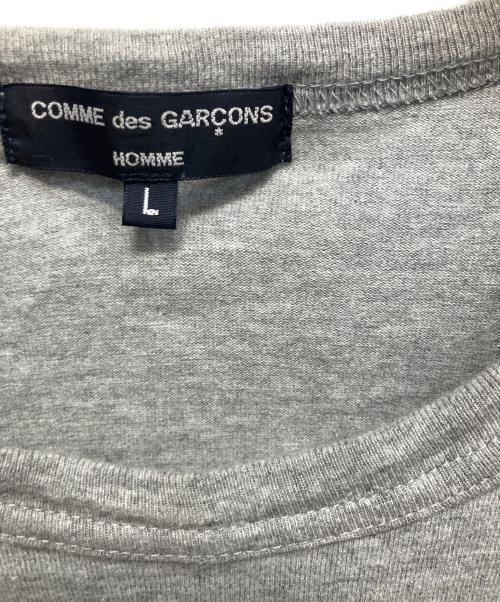 COMME des GARCONS（コムデギャルソン）COMME des GARCONS (コムデギャルソン) AD2023 長袖カットソー グレー サイズ:Lの古着・服飾アイテム