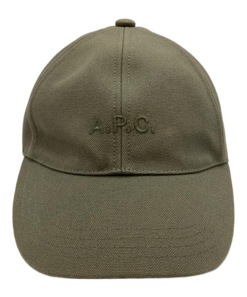 A.P.C.（アーペーセー）A.P.C. (アーペーセー) キャップ グリーンの古着・服飾アイテム
