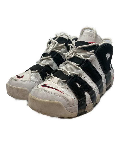 NIKE（ナイキ）NIKE (ナイキ) AIR MORE UP TEMPO スニーカー ホワイト×ブラック サイズ:28.5cmの古着・服飾アイテム