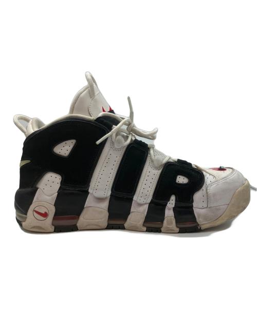 NIKE（ナイキ）NIKE (ナイキ) AIR MORE UP TEMPO スニーカー ホワイト×ブラック サイズ:28.5cmの古着・服飾アイテム