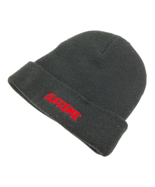 SUPREME（シュプリーム）SUPREME (シュプリーム) Smurfs (スマーフ) ニット帽 ブラックの古着・服飾アイテム