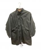 Adam et Ropeアダム エ ロペ）の古着「ライナー付モッズコート」｜グレー