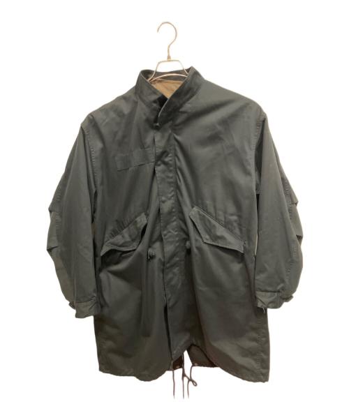 Adam et Rope（アダム エ ロペ）Adam et Rope (アダム エ ロペ) ライナー付モッズコート グレー サイズ:Sの古着・服飾アイテム