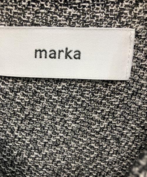 MARKA（マーカ）MARKA (マーカ) ラッセル編み ORGANIC COTTON x RECYCLE POLYESTER  カバーオール グレー サイズ:1の古着・服飾アイテム