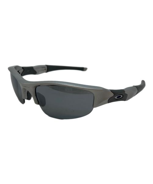 OAKLEY（オークリー）OAKLEY (オークリー) FLAK フラック サングラス シルバーの古着・服飾アイテム