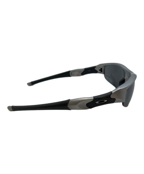 OAKLEY（オークリー）OAKLEY (オークリー) FLAK フラック サングラス シルバーの古着・服飾アイテム