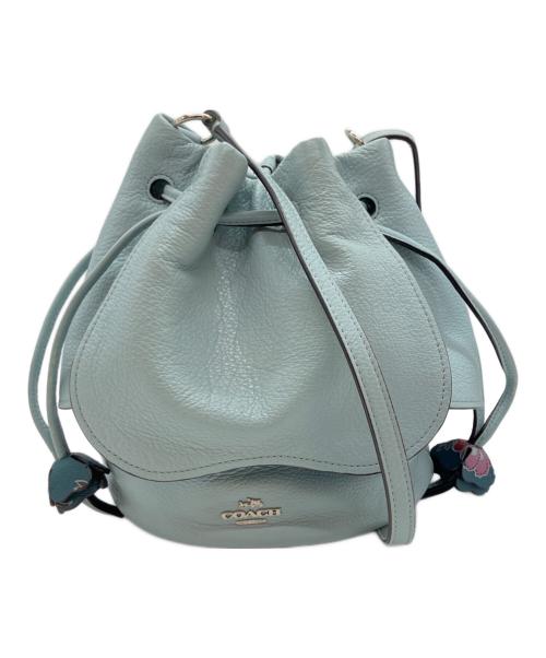 COACH（コーチ）COACH (コーチ) ショルダーバッグ F1757 ブルーの古着・服飾アイテム