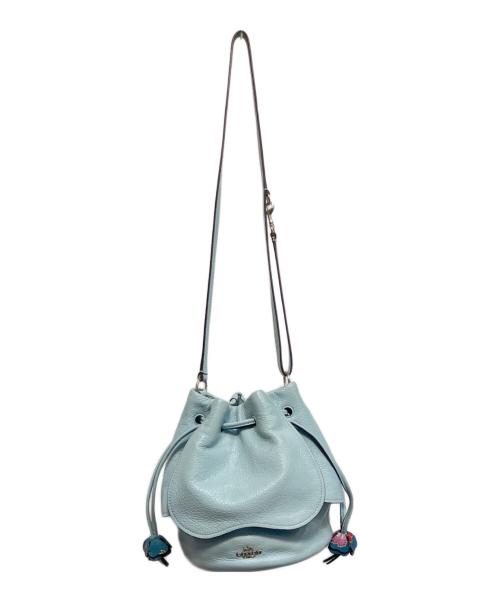 COACH（コーチ）COACH (コーチ) ショルダーバッグ F1757 ブルーの古着・服飾アイテム