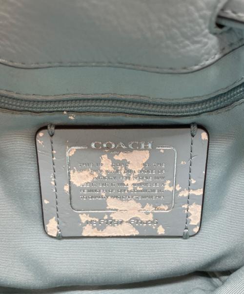 COACH（コーチ）COACH (コーチ) ショルダーバッグ F1757 ブルーの古着・服飾アイテム