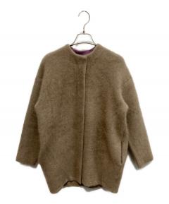 中古・古着通販】OHGA (オオガ) ラクーンカーディガン ベージュ サイズ