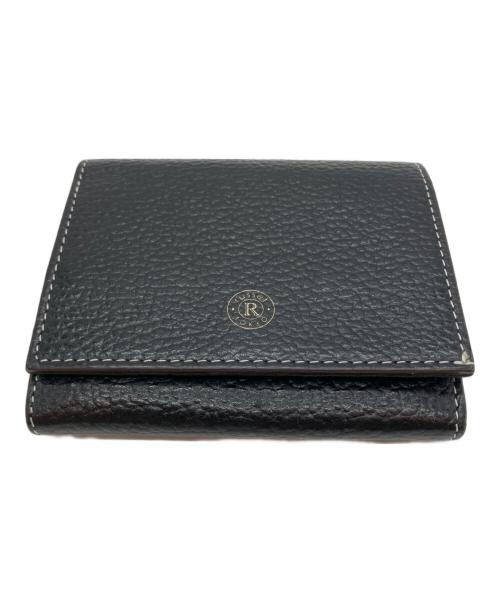 russet（ラシット）russet (ラシット) soeru 二つ折りギャルソンウォレット 2つ折り財布 ブラックの古着・服飾アイテム