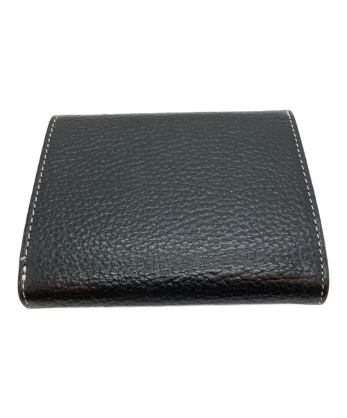 russet（ラシット）russet (ラシット) soeru 二つ折りギャルソンウォレット 2つ折り財布 ブラックの古着・服飾アイテム