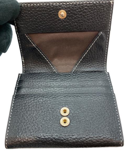 russet（ラシット）russet (ラシット) soeru 二つ折りギャルソンウォレット 2つ折り財布 ブラックの古着・服飾アイテム