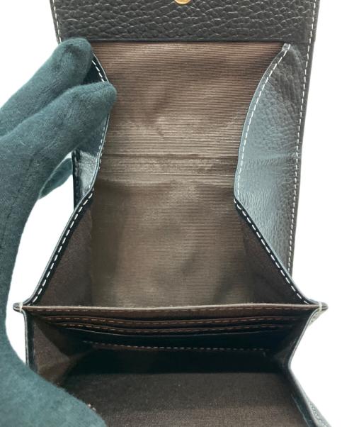 russet（ラシット）russet (ラシット) soeru 二つ折りギャルソンウォレット 2つ折り財布 ブラックの古着・服飾アイテム
