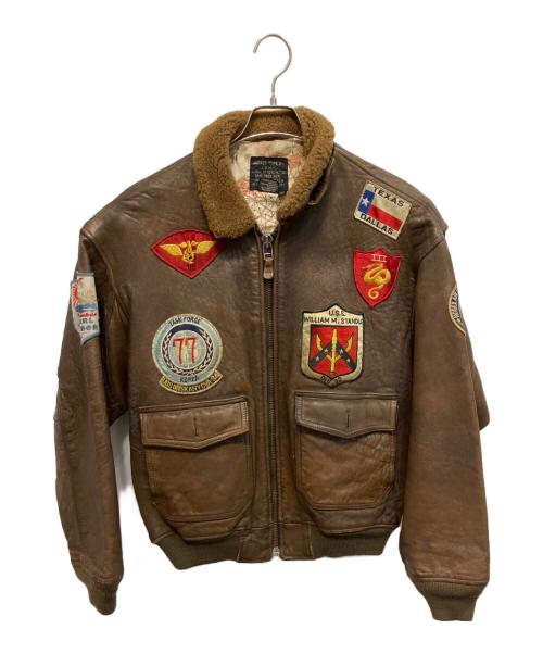 AVIREX（アヴィレックス）AVIREX (アヴィレックス) G-1フライトジャケット ブラウン サイズ:Mの古着・服飾アイテム