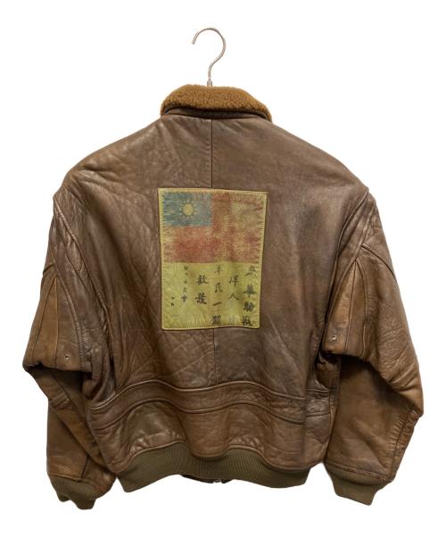 AVIREX（アヴィレックス）AVIREX (アヴィレックス) G-1フライトジャケット ブラウン サイズ:Mの古着・服飾アイテム