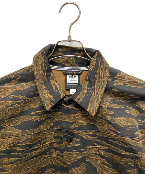 adidas（アディダス）adidas (アディダス) カバーオール ブラウン サイズ:Lの古着・服飾アイテム