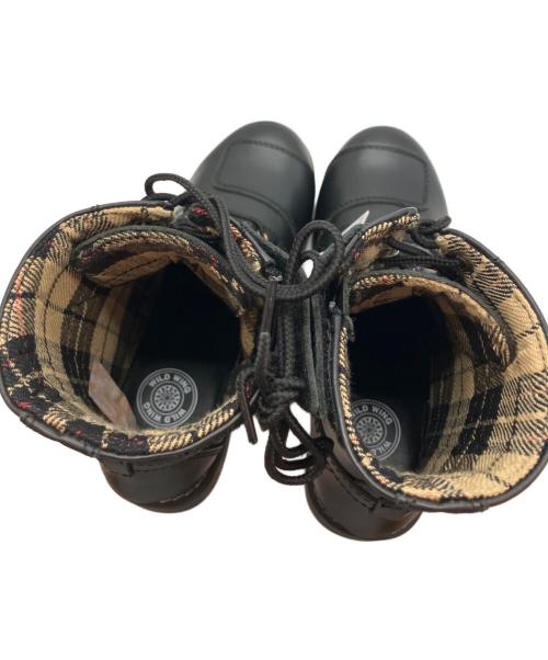 wildwing（ワイルドウィング）wildwing (ワイルドウィング) ブーツ ブラック サイズ:24.5㎝の古着・服飾アイテム