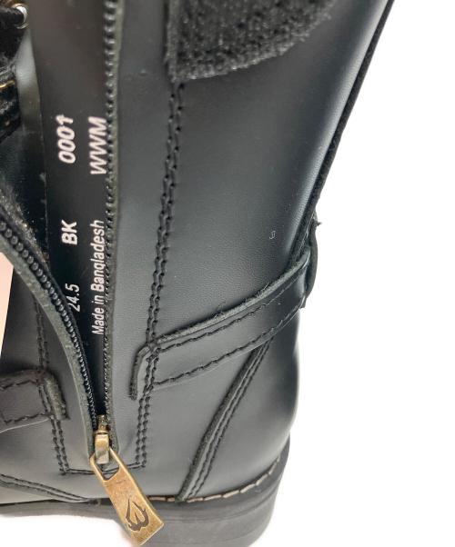 wildwing（ワイルドウィング）wildwing (ワイルドウィング) ブーツ ブラック サイズ:24.5㎝の古着・服飾アイテム