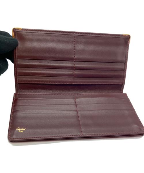 Cartier（カルティエ）Cartier (カルティエ) 長財布 ボルドーの古着・服飾アイテム