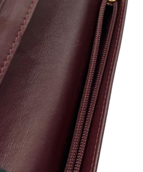 Cartier（カルティエ）Cartier (カルティエ) 長財布 ボルドーの古着・服飾アイテム