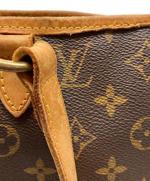 LOUIS VUITTON（ルイ ヴィトン）LOUIS VUITTON (ルイ ヴィトン) モノグラム バティニョール ヴェルティカル ショルダートートバッグ ブラウンの古着・服飾アイテム