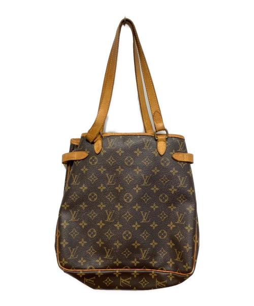 LOUIS VUITTON（ルイ ヴィトン）LOUIS VUITTON (ルイ ヴィトン) モノグラム バティニョール ヴェルティカル ショルダートートバッグ ブラウンの古着・服飾アイテム