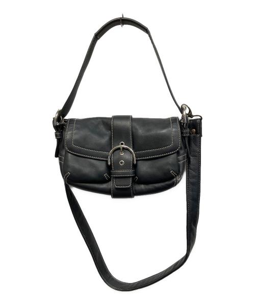COACH（コーチ）COACH (コーチ) 2WAYバッグ ブラックの古着・服飾アイテム
