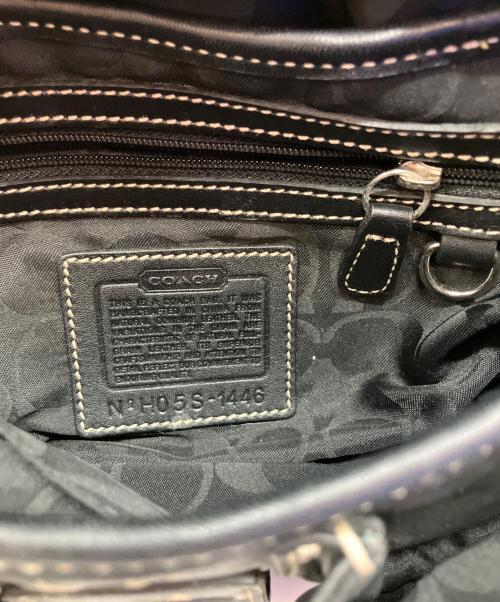 COACH（コーチ）COACH (コーチ) 2WAYバッグ ブラックの古着・服飾アイテム