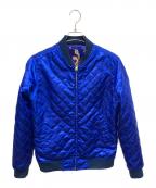 SUPREMEシュプリーム）の古着「エンペラーリバーシブルボンバージャケット リバーシブルブルゾン」｜ブルー