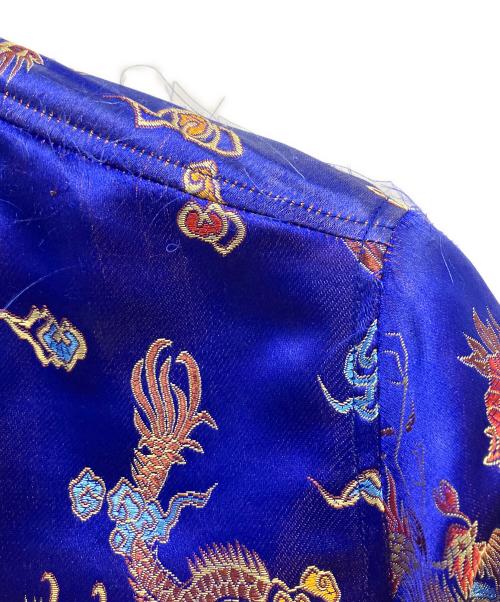 SUPREME（シュプリーム）SUPREME (シュプリーム) エンペラーリバーシブルボンバージャケット リバーシブルブルゾン ブルー サイズ:Sの古着・服飾アイテム