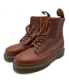 Dr.Martens（ドクターマーチン）の古着「Pascal BEX 8ホールブーツ」｜ブラウン