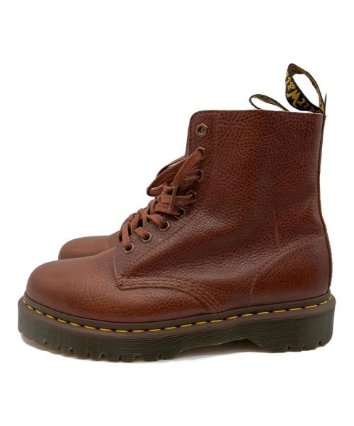 Dr.Martens（ドクターマーチン）Dr.Martens (ドクターマーチン) Pascal BEX 8ホールブーツ ブラウン サイズ:UK8の古着・服飾アイテム