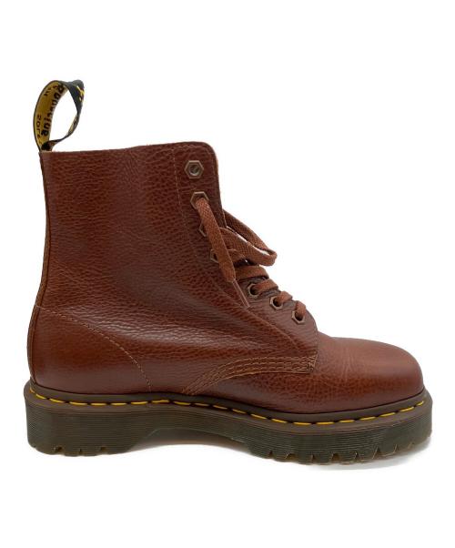 Dr.Martens（ドクターマーチン）Dr.Martens (ドクターマーチン) Pascal BEX 8ホールブーツ ブラウン サイズ:UK8の古着・服飾アイテム