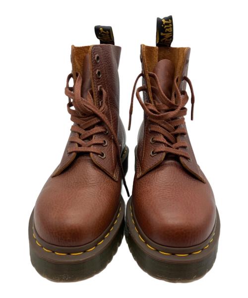 Dr.Martens（ドクターマーチン）Dr.Martens (ドクターマーチン) Pascal BEX 8ホールブーツ ブラウン サイズ:UK8の古着・服飾アイテム