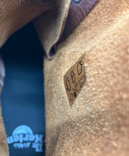 Dr.Martens（ドクターマーチン）Dr.Martens (ドクターマーチン) Pascal BEX 8ホールブーツ ブラウン サイズ:UK8の古着・服飾アイテム