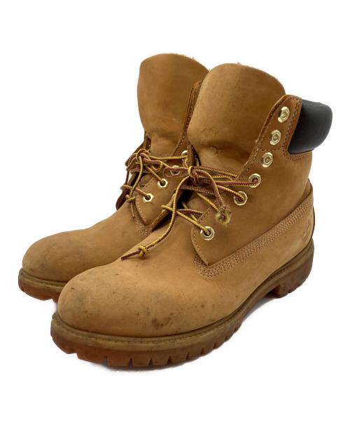 Timberland（ティンバーランド）Timberland (ティンバーランド) 6インチプレミアムウォータープルーフブーツ ウィート サイズ:9Wの古着・服飾アイテム