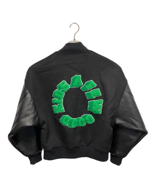 A FEW GOOD KIDS（アフューグッドキッズ）A FEW GOOD KIDS (アフューグッドキッズ) スタジャン ブラック×グリーン サイズ:Lの古着・服飾アイテム