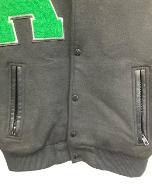 A FEW GOOD KIDS（アフューグッドキッズ）A FEW GOOD KIDS (アフューグッドキッズ) スタジャン ブラック×グリーン サイズ:Lの古着・服飾アイテム