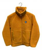 HELLY HANSENヘリーハンセン）の古着「ファイバーパイルジャケット フリースジャケット」｜オレンジ