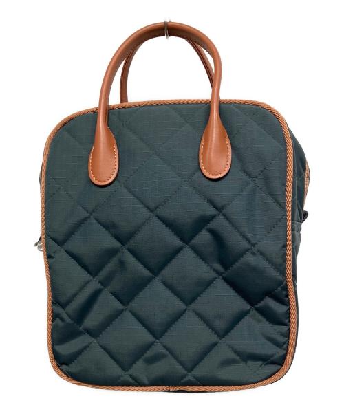 LeSportsac（レスポートサック）LeSportsac (レスポートサック) ディープグリーンキルト 神崎恵 ミニハンドバッグ グリーンの古着・服飾アイテム