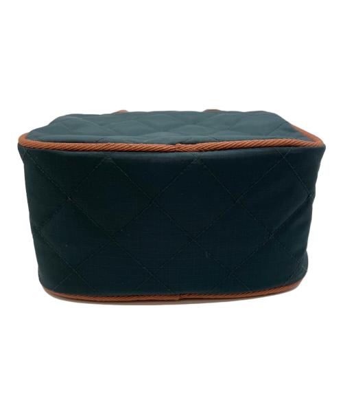 LeSportsac（レスポートサック）LeSportsac (レスポートサック) ディープグリーンキルト 神崎恵 ミニハンドバッグ グリーンの古着・服飾アイテム