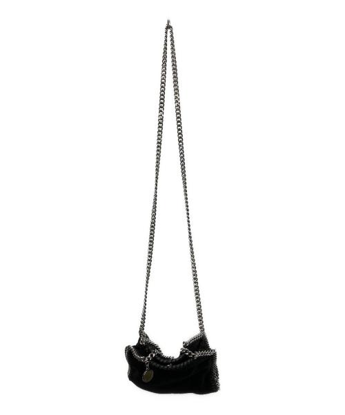 STELLA McCARTNEY（ステラマッカートニー）STELLA McCARTNEY (ステラマッカートニー) ファラベラ タイニーミニバッグ ミニチェーンショルダーバッグ ブラックの古着・服飾アイテム