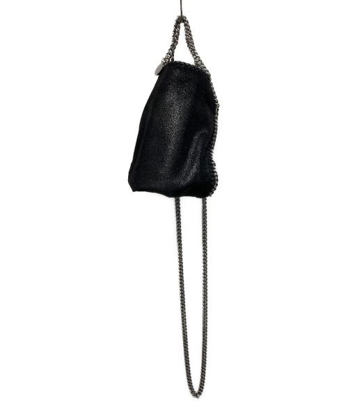 STELLA McCARTNEY（ステラマッカートニー）STELLA McCARTNEY (ステラマッカートニー) ファラベラ タイニーミニバッグ ミニチェーンショルダーバッグ ブラックの古着・服飾アイテム