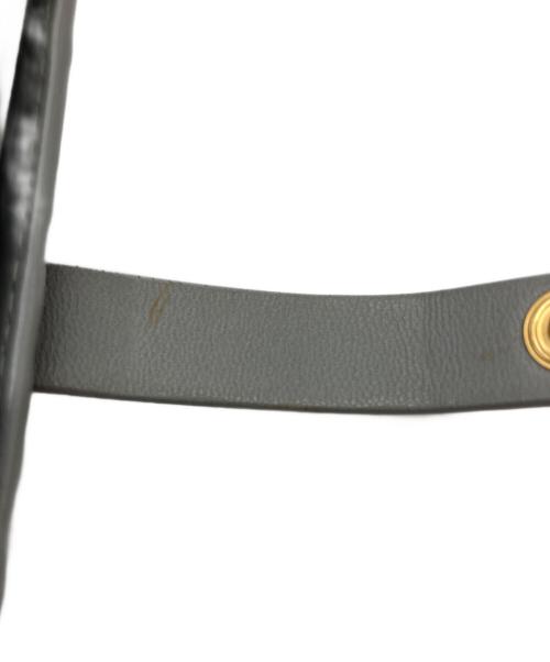 BOTTEGA VENETA（ボッテガベネタ）BOTTEGA VENETA (ボッテガベネタ) イントレチャート カードケース グレーの古着・服飾アイテム