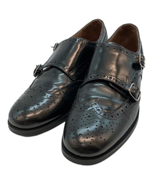 MACKINTOSH LONDON（マッキントッシュ ロンドン）MACKINTOSH LONDON (マッキントッシュ ロンドン) ウィングチップシューズ ブラック サイズ:23.5cmの古着・服飾アイテム