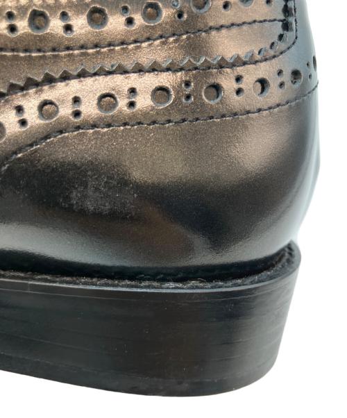 MACKINTOSH LONDON（マッキントッシュ ロンドン）MACKINTOSH LONDON (マッキントッシュ ロンドン) ウィングチップシューズ ブラック サイズ:23.5cmの古着・服飾アイテム