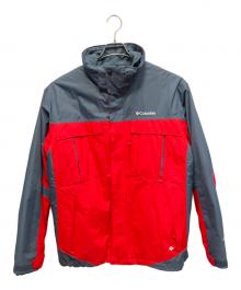 Columbia（コロンビア）の古着「中綿ジャケット」｜レッド×グレー