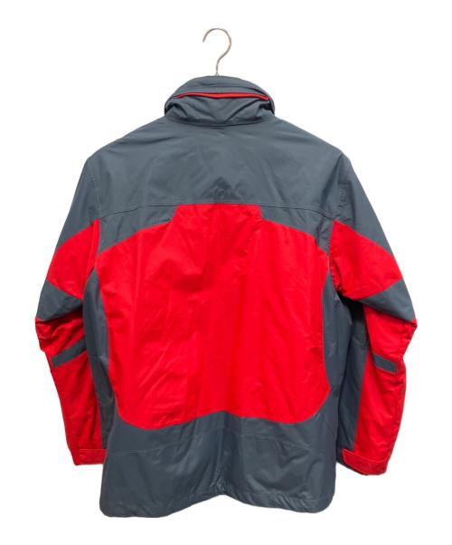 Columbia（コロンビア）Columbia (コロンビア) 中綿ジャケット レッド×グレー サイズ:XLの古着・服飾アイテム