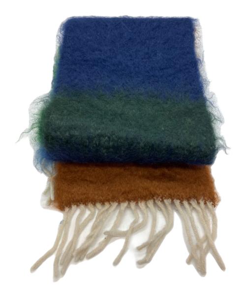 LOEWE（ロエベ）LOEWE (ロエベ) ストライプスカーフ マルチカラーの古着・服飾アイテム